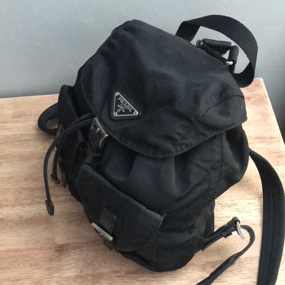 ⭐️ Authentic Prada Mini Nylon Drawstring Backpack - Picture 5 of 16